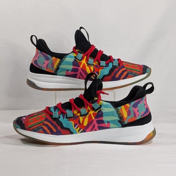 ALDO X DINA SAADI Artist Design MX Trainers Women's Size 8 Multicolor Running - Picture 3 of 9